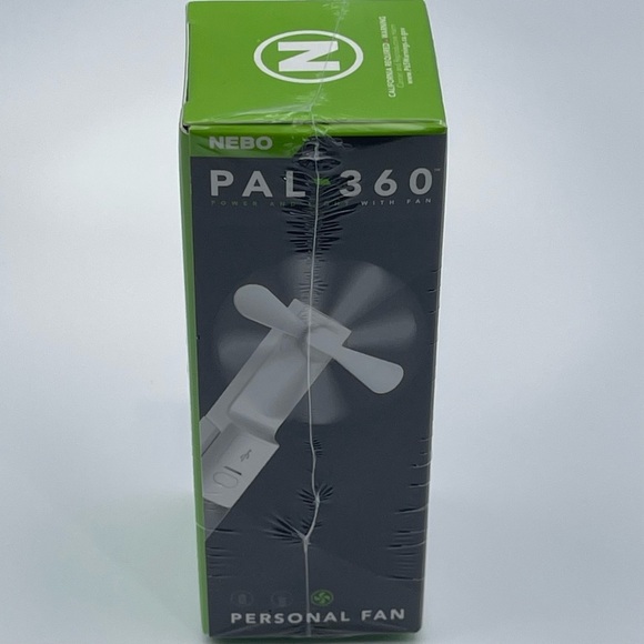 NEBO PAL-360 Power Bank Light Fan USB-C Rechargeable - Picture 10 of 16